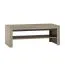 Couchtisch Kundiawa 18, Farbe: Sonoma Eiche hell / Sonoma Eiche dunkel - Abmessungen: 120 x 60 x 48 cm (B x T x H)