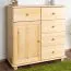 Kommode Massivholz 049 - Abmessung 100 x 100 x 42 cm (H x B x T)