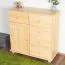 Kommode Massivholz 049 - Abmessung 100 x 100 x 42 cm (H x B x T)