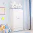 Massivholz Schrank 60 tief