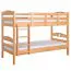 Jugendetagenbett 90 x 190 cm | Massivholz: Buche | Natur Lackiert | umbaubar in 2 Einzelbetten | Premium-Qualität | inkl. Rollroste Abbildung