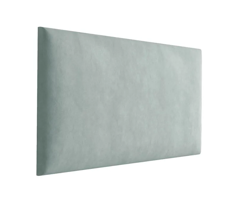 Polsterpaneele, 10er Set, Farbe: Hellgrün, Bezug: Velour, Maße: 70 x 30 cm