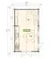 Ferienhaus F32 mit 2 Etagen u. Schlafboden | 36,6 m² | 70 mm Blockbohlen | Naturbelassen | Inkl. Fußboden & Isolierverglasung
