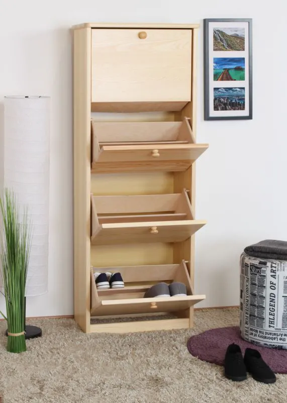 Schuhschrank schmal Holz