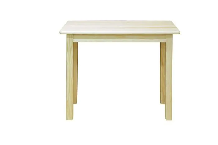 Holztisch 50 x 100 cm Abbildung