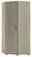 85 cm breiter Kleiderschrank mit 1 Tür | Kleiderstange | Farbe: Sonoma Eiche Abbildung