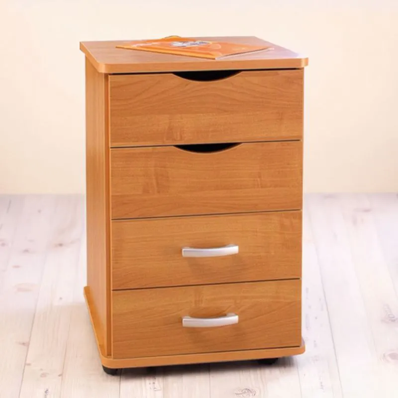 Rollcontainer Banjaran 36, Farbe: Erle - Abmessungen: 66 x 45 x 40 cm (H x B x T)