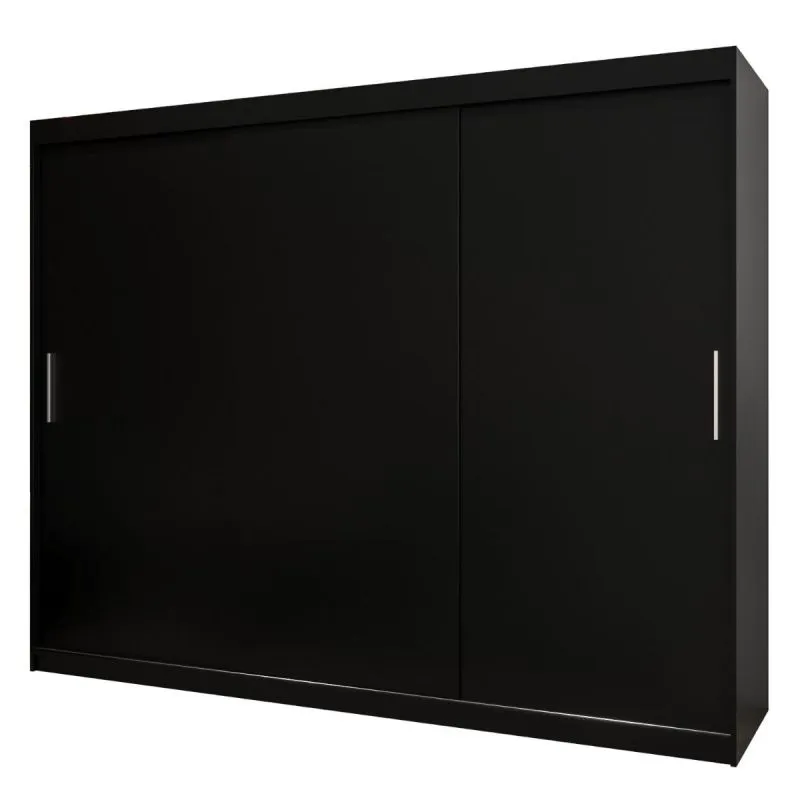 Kleiderschrank schwarz Abbildung