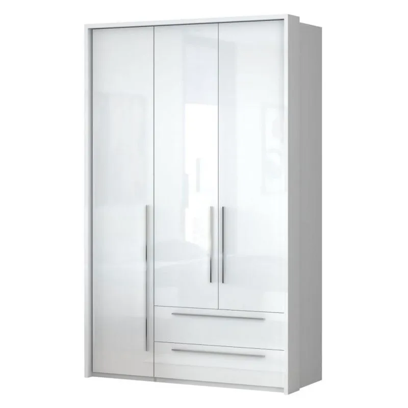 Kleiderschrank weiß hochglanz Abbildung