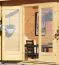 Saunahaus "Anni 2" SET A mit Holzofen, Farbe: Natur - 369 x 309 cm (B x T), Grundfläche: 9,3 m²
