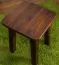 Vollholz Hocker