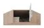 Schrankaufsatz Hannut 46, Farbe: Anthrazit - Abmessungen: 40 x 95 x 95 cm (H x B x T)