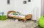 Kinderbett / Jugendbett Wooden Nature 140 Buche massiv Natur - 90 x 200 cm (B x L)