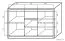 Kommode Popondetta 16, Farbe: Sonoma Eiche - Abmessungen: 88 x 140 x 38 cm (H x B x T)