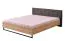 Modernes Schlafzimmer Komplett - Set B Crina, 6-teilig, ein Kleiderschrank, ein Doppelbett, zwei Nachtkommoden, eine Kommode und ein Spiegel, ABS-Kantenschutz