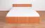 Doppelbett Corrientes 20 inkl. Lattenrost, Farbe: Erle - 180 x 200 cm (B x L)