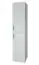 Badezimmer - Hochschrank Tumkur 07, Farbe: Weiß glänzend – 160 x 35 x 35 cm (H x B x T)