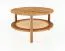 Couchtisch Wellsford 50 Wildeiche massiv geölt - Abmessungen: 60 x 60 x 35 cm (B x T x H)