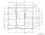 Kommode Kavieng 02, Farbe: Eiche / Weiß - Abmessungen: 110 x 125 x 40 cm (H x B x T)