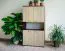 Schrank Cikupa 45, Farbe: Nuss / Ulme - Abmessungen: 190 x 90 x 40 cm (H x B x T)