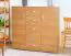 Kommode Kebumen 01, Farbe: Erle - Abmessungen: 120 x 120 x 40 cm (H x B x T)