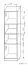 Schrank Kisaran 13, Farbe: Sonoma Eiche - Abmessungen: 150 x 40 x 38 cm (H x B x T)