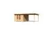 Gartenhaus SET naturbelassen mit Anbaudach 3,3m, Grundfläche: 7,5m²