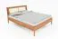 Einzelbett / Gästebett Wellsford 02 Wildeiche massiv geölt - Liegefläche: 90 x 200 cm (B x L)
