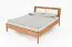 Einzelbett / Gästebett Wellsford 02 Wildeiche massiv geölt - Liegefläche: 90 x 200 cm (B x L)