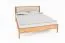 Doppelbett Wellsford 03 Wildeiche massiv geölt - Liegefläche: 160 x 200 cm (B x L)