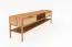 TV-Unterschrank Wellsford 10 Wildeiche massiv geölt - Abmessungen: 64 x 204 x 46 cm (H x B x T)