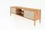 TV-Unterschrank Wellsford 12 Wildeiche massiv geölt - Abmessungen: 64 x 204 x 46 cm (H x B x T)