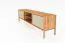 TV-Unterschrank Wellsford 12 Wildeiche massiv geölt - Abmessungen: 64 x 204 x 46 cm (H x B x T)