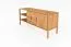 Kommode Wellsford 19 Wildeiche massiv geölt - Abmessungen: 64 x 142 x 46 cm (H x B x T)