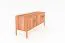 Kommode Wellsford 22 Kernbuche massiv geölt - Abmessungen: 64 x 142 x 46 cm (H x B x T)