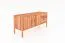 Kommode Wellsford 22 Kernbuche massiv geölt - Abmessungen: 64 x 142 x 46 cm (H x B x T)
