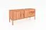 Kommode Wellsford 22 Kernbuche massiv geölt - Abmessungen: 64 x 142 x 46 cm (H x B x T)
