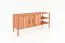Kommode Wellsford 25 Kernbuche massiv geölt - Abmessungen: 64 x 142 x 46 cm (H x B x T)