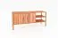 Kommode Wellsford 25 Kernbuche massiv geölt - Abmessungen: 64 x 142 x 46 cm (H x B x T)
