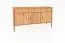 Kommode Wellsford 27 Wildeiche massiv geölt - Abmessungen: 79 x 142 x 46 cm (H x B x T)