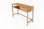 Schminktisch / Schreibtisch Wellsford 49 Wildeiche massiv geölt - Abmessungen: 80 x 120 x 46 cm (H x B x T)