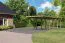 Einzelcarport Classic 3 Variante C SET mit Stahl-Dach & zwei Einfahrtsbogen, Grundfläche 15,8 m²