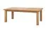 Esstisch ausziehbar Colmont 04, aus massiven Eichenholz, vier Standbeine, geölte Oberfläche, Maße: 75 x 140 x 90 cm, ausziehbar bis 230 cm, Tischplatte 4 cm dick
