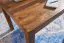 Handgefertigter Esstisch Apolo 189, Farbe: Sheesham - Abmessungen: 80 x 140 cm (B x T), aus Sheesham Massivholz