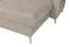 Wohnlandschaft mit Schlaffunktion Turnhout 01, Farbe: Beige - Abmessungen: 102 x 340 x 207 cm (H x B x T) - Ottomane: Links