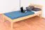 Kinderbett / Jugendbett Kiefer massiv Vollholz natur 74, inkl. Lattenrost - 90 x 200 cm (B x L)