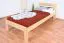 Kinderbett / Jugendbett Kiefer massiv Vollholz natur 74, inkl. Lattenrost - 90 x 200 cm (B x L)