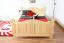 Kinderbett / Jugendbett Kiefer massiv Vollholz natur 91, inkl. Lattenrost - 140 x 200 cm (B x L)