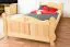 Kinderbett / Jugendbett Kiefer massiv Vollholz natur 91, inkl. Lattenrost - 140 x 200 cm (B x L)