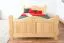 Kinderbett / Jugendbett Kiefer massiv Vollholz natur 91, inkl. Lattenrost - 140 x 200 cm (B x L)